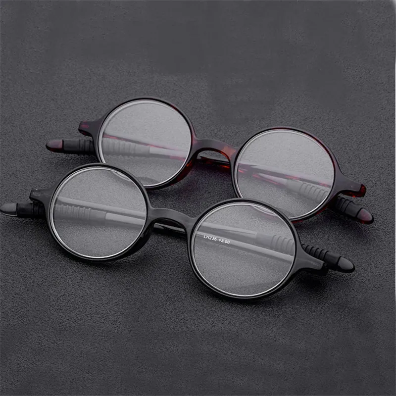 

MINCL/Fashion Italy Design TR90 Retro Round Frames Reading Glasses Men Women Retro Style Optical Glasses Unisex Eyewear FML