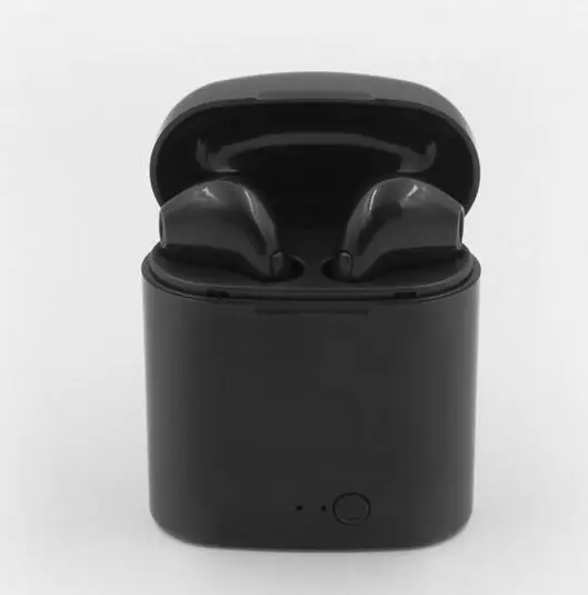 Black Беспроводные bluetooth-наушники HBQ i7S, bluetooth-гарнитура, беспроводные мини-наушники, дропшиппинг, CJXFBXEJ00035 - Цвет: Black