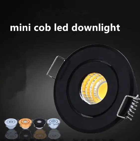 

Free shipping 2018 CE ROSH High Quality 3W Round Dimmable MINI LED COB Cabinet Downlights Cut out 42mm AC230V