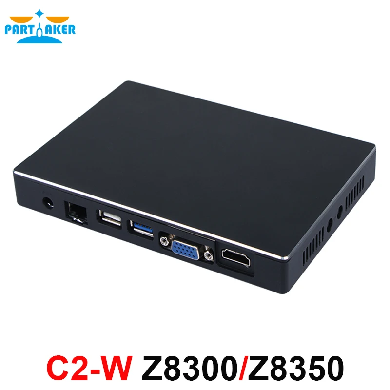 Причастником C2-W Mini PC Windows 10 ОС Ubuntu Intel Z8300 Z8350 Процессор Intel HD Графика 2 ГБ ОЗУ 32 ГБ SSD Wi-Fi BT4.0