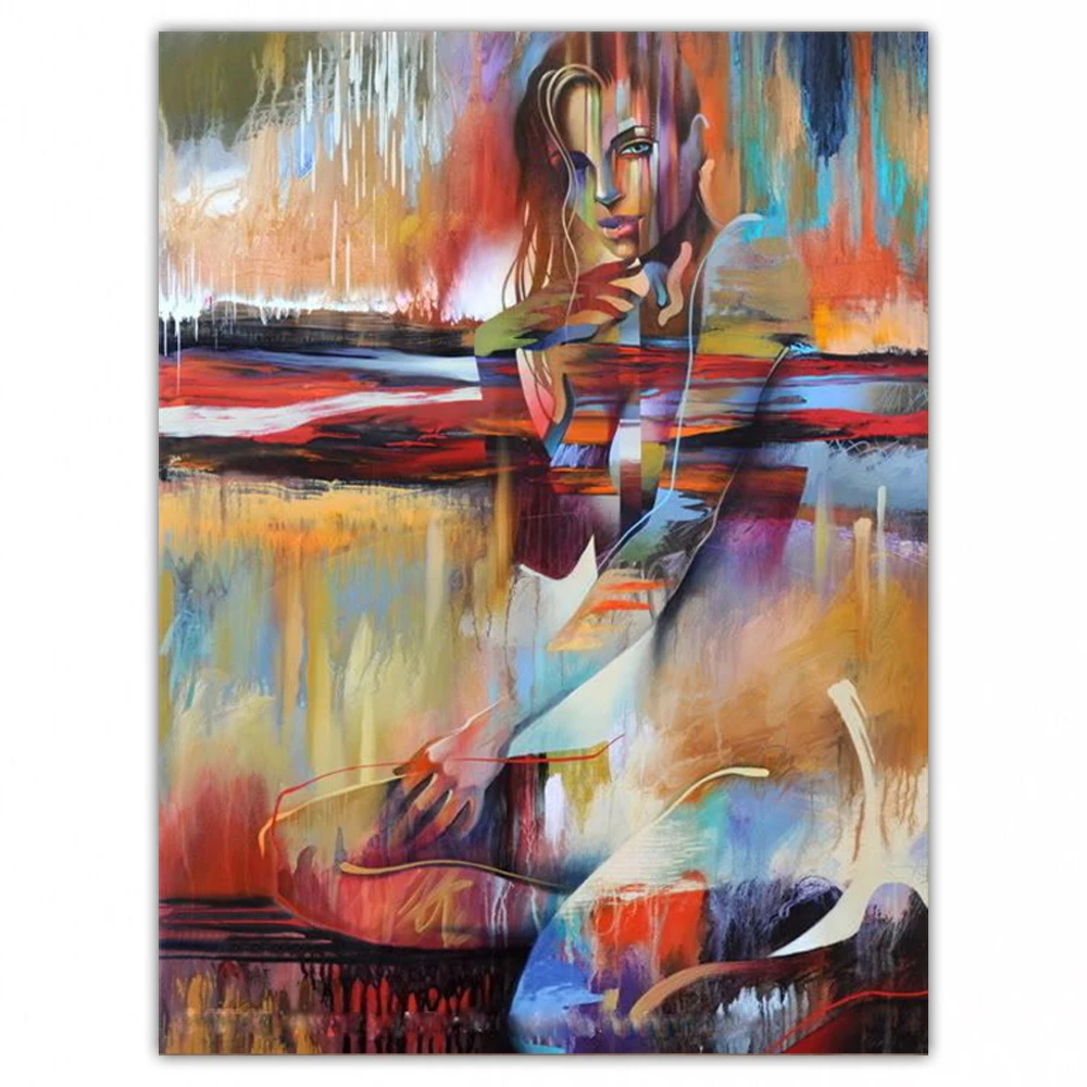 oil painting A