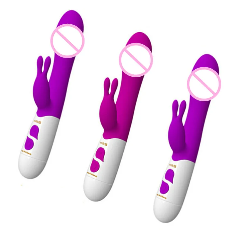 2016 New Arrival Silicone Multi-Speed Rabbit Vibrator Clitoris Stimulator Erotic Machine Sex Toys for women Sex Products WI-546