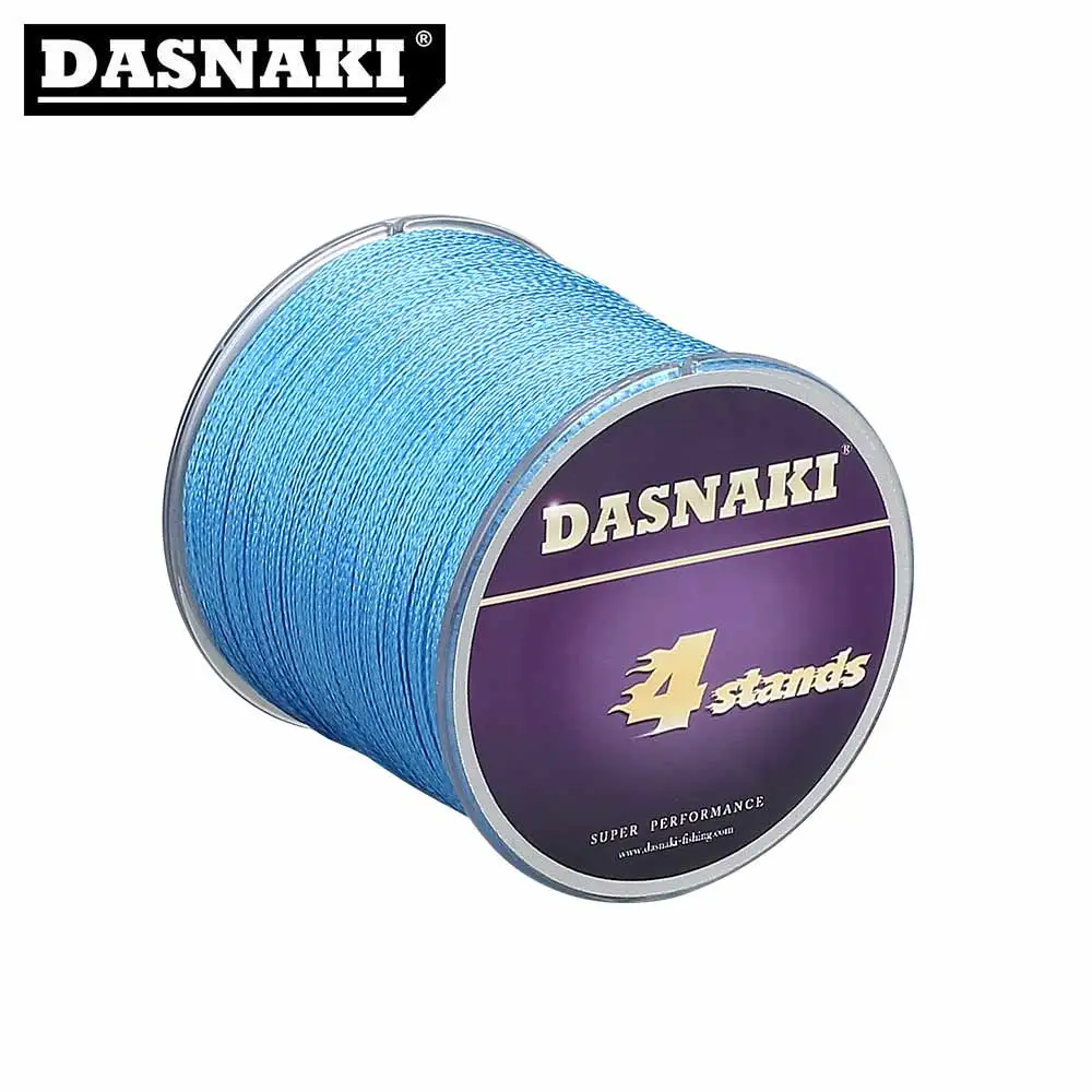 

DASNAKI 300m 4 strands PE Braided Fishing Line linethink Saltwater Fish line Fishing Accessories linha multifilamento para pesca