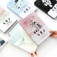 1 шт., классная история, выпускные школьники, железная коробка для девочек, Корея, креативная эстетика, детский школьный женский альбом