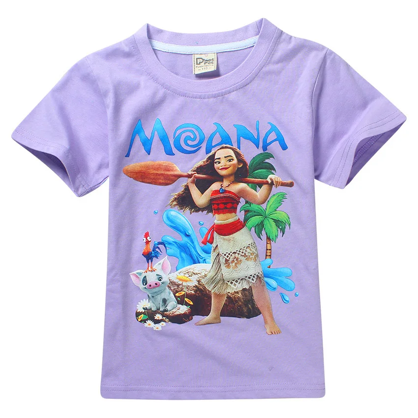 Promo 2017 Moana Children Clothes Tops Tees Boys Roblox T Shirts - 2017 moana children clothes tops tees boys roblox t shirts smiley emoji girls trolls t shirt cotton kids printing clothing 4 12y