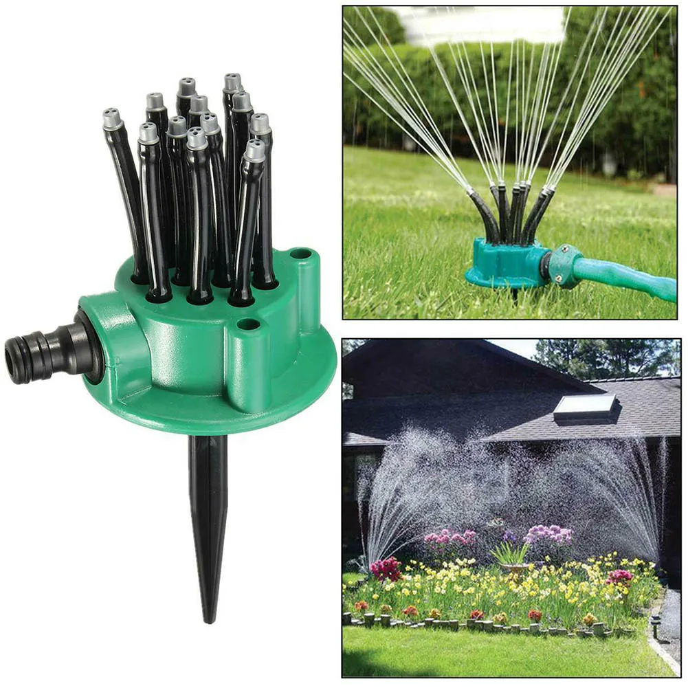 

Novel 360 Degrees Adjustable Lawn Sprinkler Automatic Watering for Garden Yard Shipping