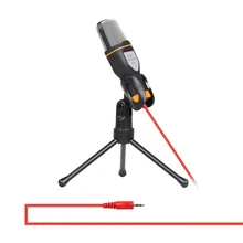 3,5 мм разъем аудио конденсаторный микрофон Микрофон студия звукозаписи проводной микрофон с подставкой для радио braodcasing пение