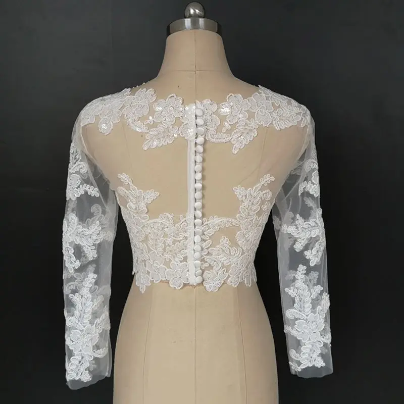 Свадебное платье для невесты белая свадебная куртка свадебная накидка кружевное болеро de mariage dentelle
