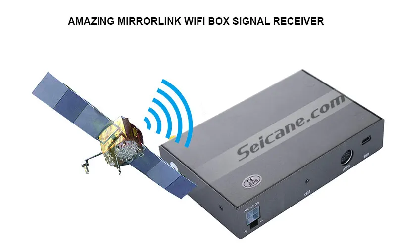 Автомобильный WiFi зеркальный модуль для iOS и Android навигации по мобильному телефону