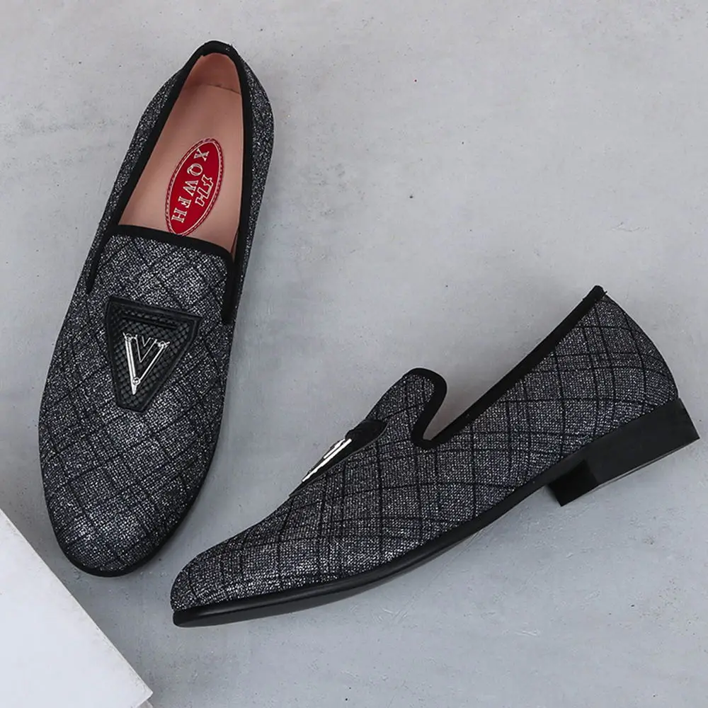 XQWFH/модные мужские лоферы; итальянский бренд; вечерние мужские модельные туфли для свадьбы; модная мужская деловая обувь