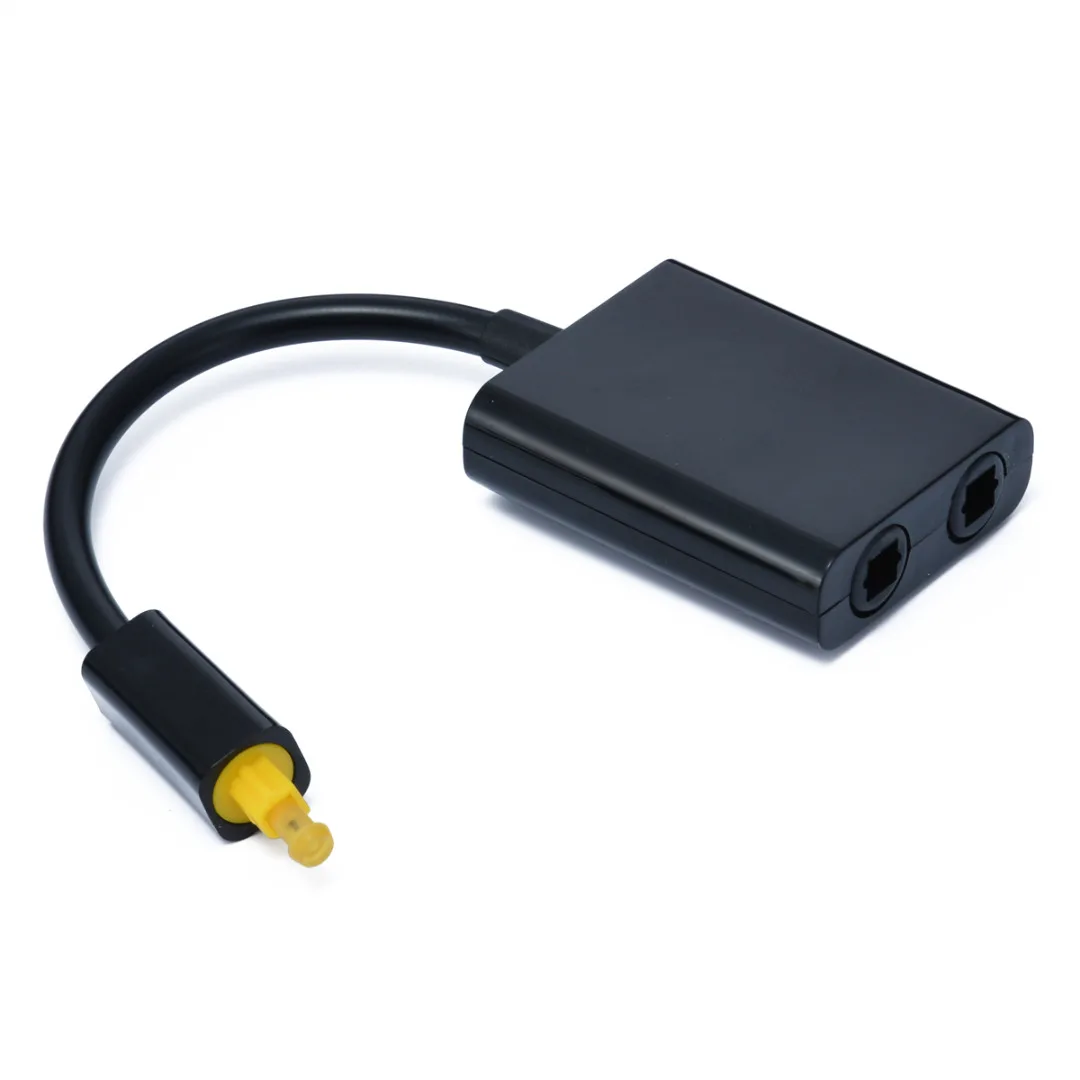 2018 High Quality Mini USB Audio Cable Digital Toslink Optical Fiber Audio 1 to 2 Female Splitter Adapter 23CM Mayitr 2018 High Quality Mini USB Audio Cable Digital Toslink Optical Fiber Audio 1 to 2 Female Splitter Adapter 23CM Mayitr