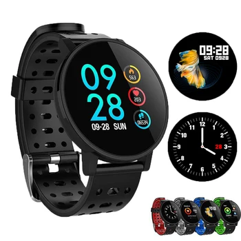 

Digital Smart Watch IP67 Waterproof Silicone Band Outdoor Sport Watches Color Screen Bluetooth Smart Bracelet Digital Smartwatch