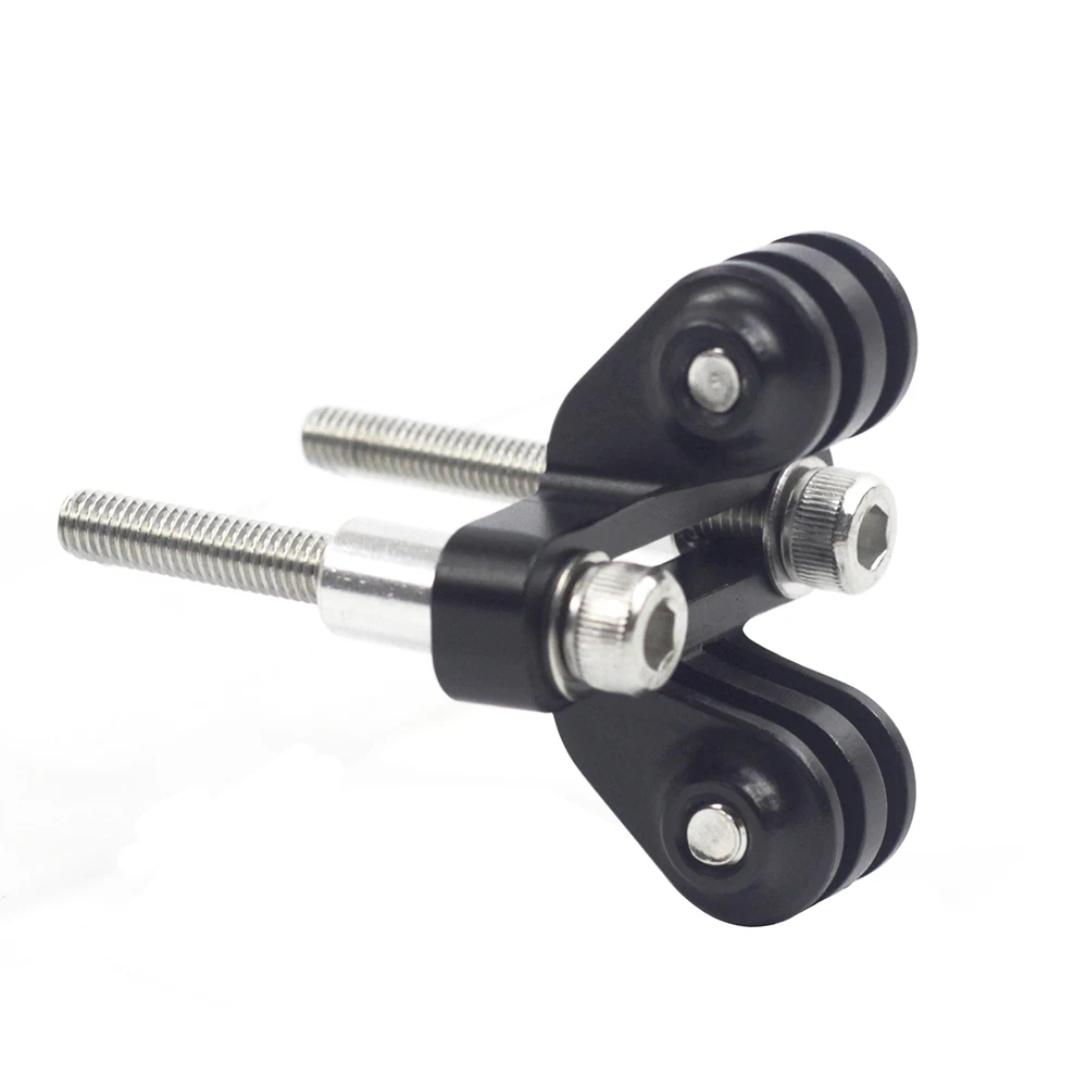 

TRIGO Dual Camera Mount Headlight Holder Computer Mount For GARMIN WAHOO Elemnt Bolt Cateye GIANT Computers Adjustable Mount