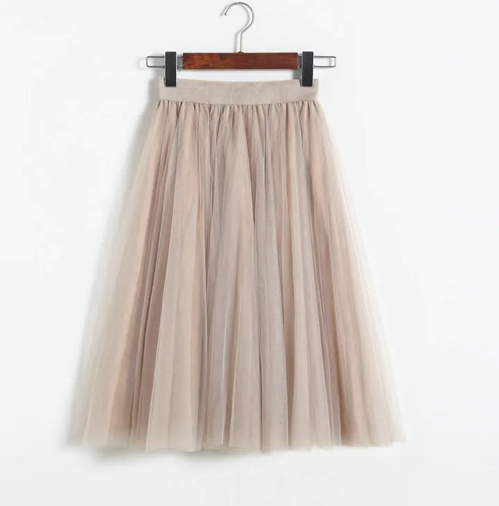 New summer 2018 gauze skirt posed gauze skirt of bitter fleabane skirt ...