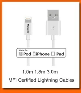 [5 штук] MaGeek Micro USB кабель 0,3 m/0,9 m x 3/1,8 m Быстрая Зарядка Кабели для мобильных телефонов samsung LG huawei Android