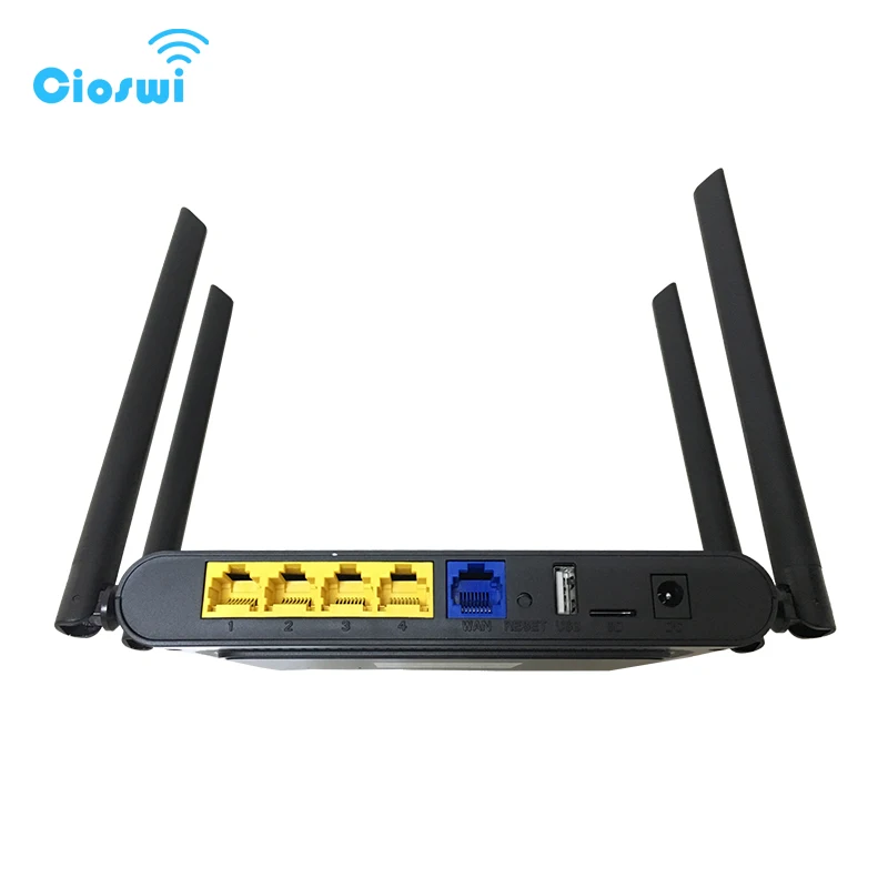 Cioswi Openwrt роутер wi-fi 1200Мбитс wi-fi роутер 5 ГГц умное приложение управление Wi-Fi маршрутизатор большой охват 802.11ac Поддержка DDNS/WPS