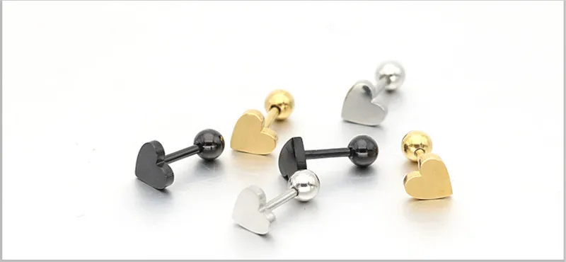 heart earrings