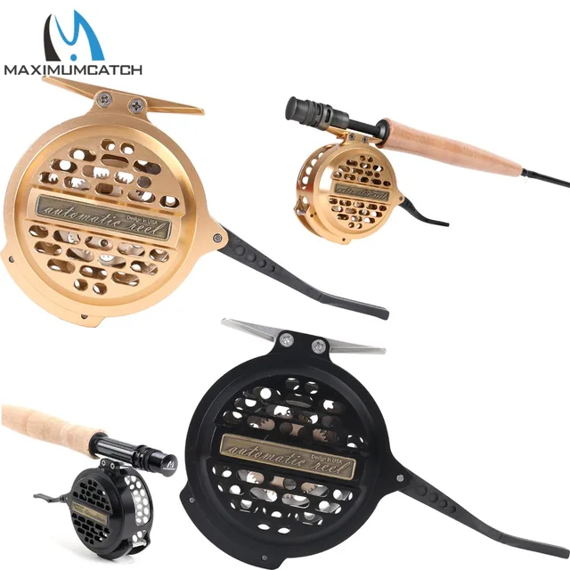 Best Offers Maximumcatch Automatic Fly Fishing Reel Machined Aluminum Y4 70 Super Light Silver/Black Fly Reel Best Offers Maximumcatch Automatic Fly Fishing Reel Machined Aluminum Y4 70 Super Light Silver/Black Fly Reel