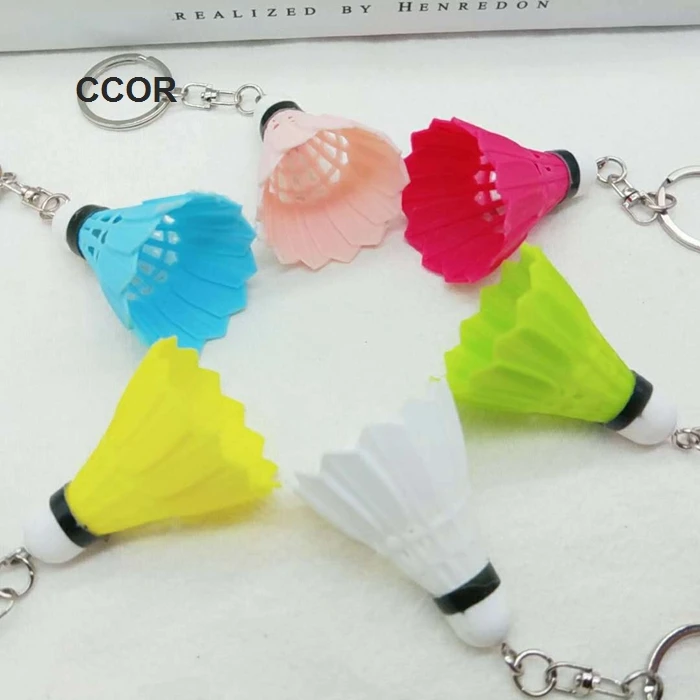 

6PCS/Set, Sport Goods Keychains, Cute Mini Badminton KeyChain, Ball Keyrings, jewelry accessories, Creative, Personality Gift