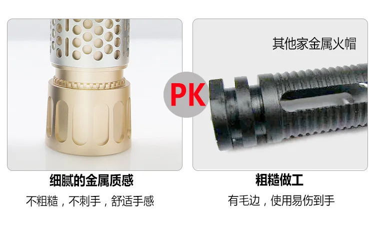 Новейшее устройство для отслеживания небольшого размера и зажигалки, предназначенное для легкой зажигалки из металлического сплава для глушителей или страйкбола для продажи
