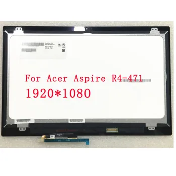 

Free shipping! B140HAT02.0 Touch Panel Assembly Screen+Digitizer For Acer Aspire R4-471 R4-471T 1920*1080 EDP 30pin Lcd Screen