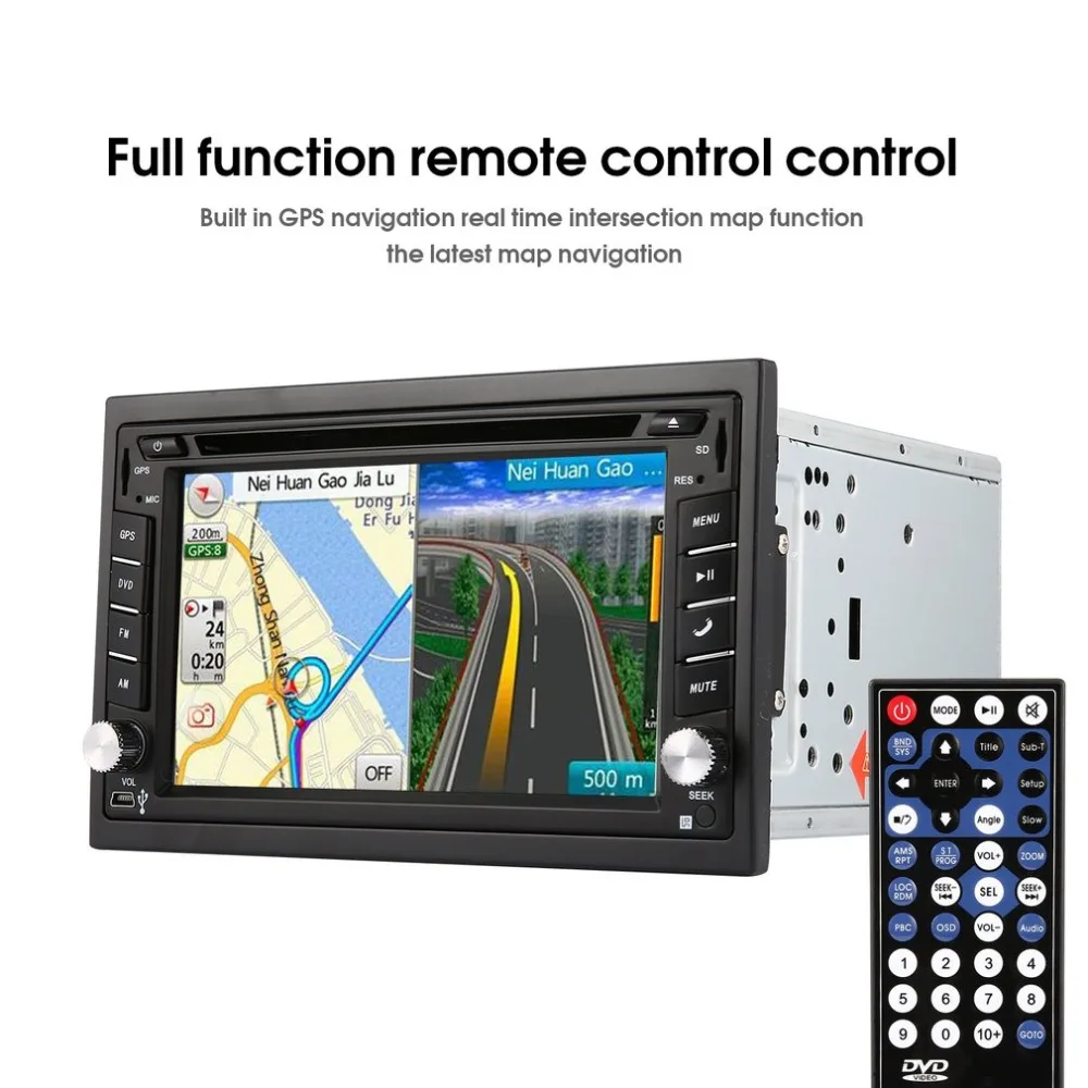 

6.2 inch Car Radio Stereo GPS Navigation Android 2 Bluetooth USB SD Touch Car Multimedia Player Audio Player Multi-window View