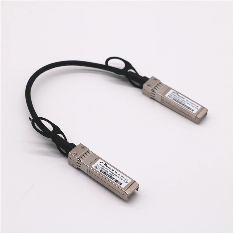 10G DAC кабель SFP + пассивное прямое прикрепление медный Twinax 0 2 м 30AWG совместимый с