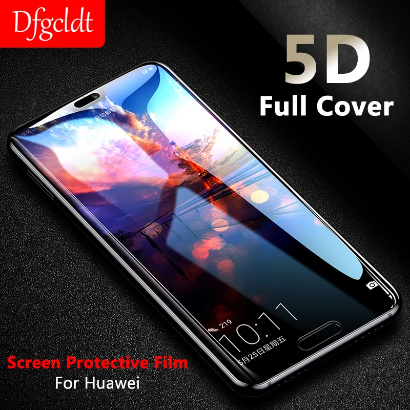 5D полное покрытие Край Закаленное стекло для Huawei Nova 3 3e 3i Защита экрана P20 Pro Lite P smart
