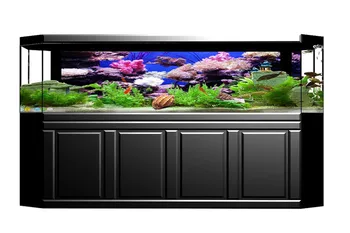 

183CM/76CM High Glossy Aquarium Background Poster Double Sided Fish Tank Ocean Decorative Wall Backdrop Image Decoration JUN14