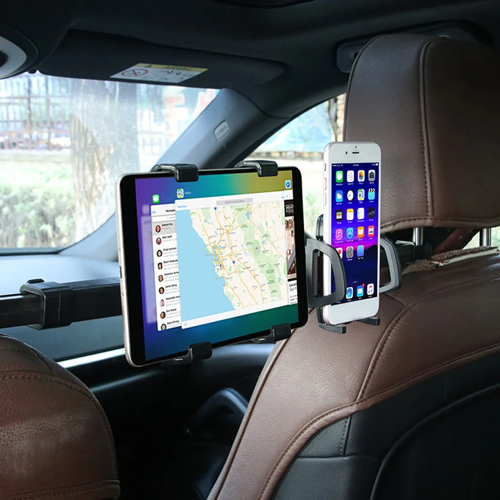 

2019 NEW universal Car Seat Back Rear Pillow Holder 360° Rotating Stands For Phone Tablet Car Seat Holder