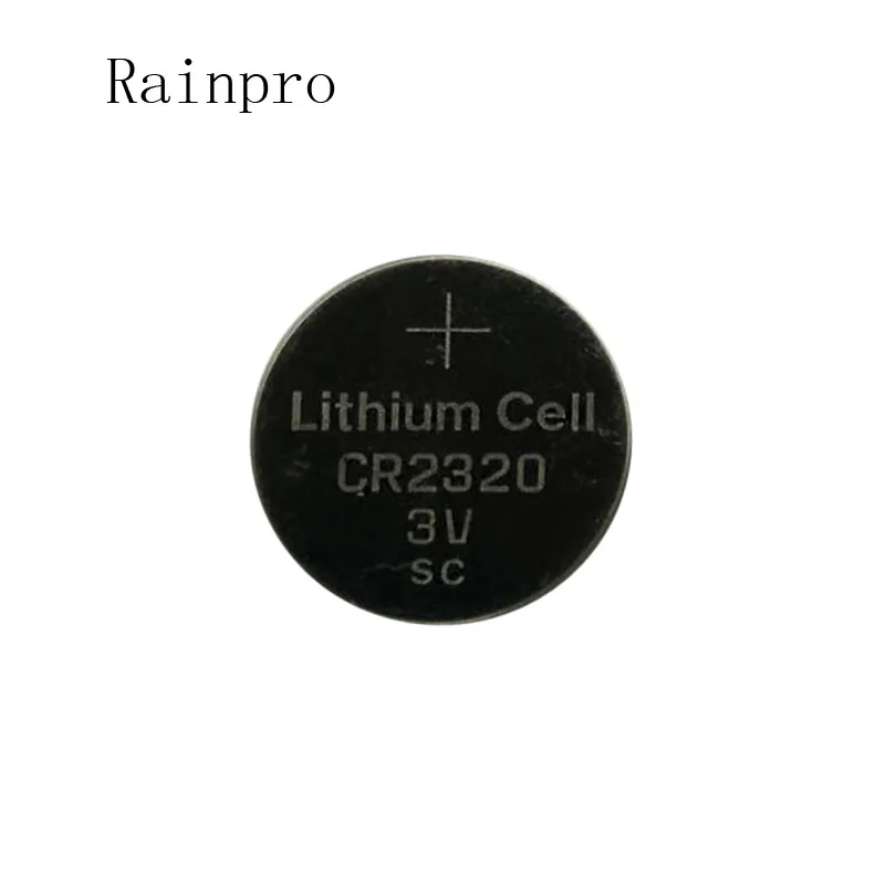 Rainpro 5 шт./лот CR2320 2320 литиевая батарейка для пульта дистанционного