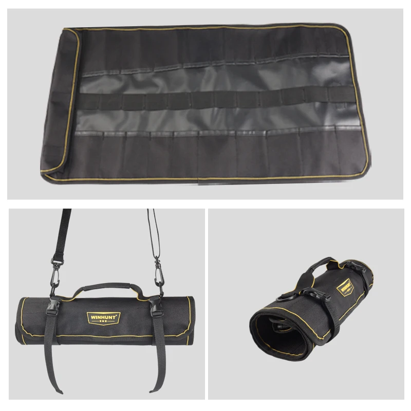 Free shipping winhunt fabric oxford roll electric reel tool bagstool