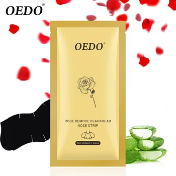 

OEDO Rose Peptides Blackhead Remover Face Mask Acne Treatment Pore Strip Black Mask Peeling Deep Clean Nose Mask Skin Care