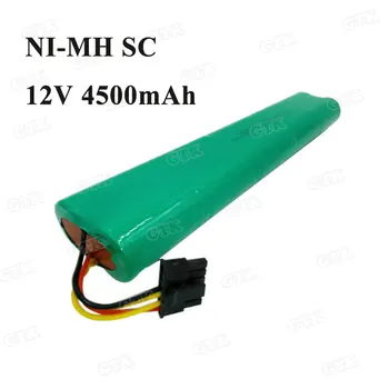 

Sweep robot battery high capacity 12V 4500mah SC NiMH battery pack Recharageable for intelligent robot Neato Botvac