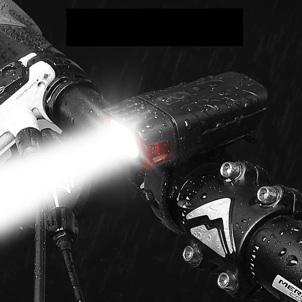 

Bike Front Light USB Rechargeable 3 Mode High Power LED Head Lamp Handlebar Lighting Lantern Bike Cycling Flashlight FL2261