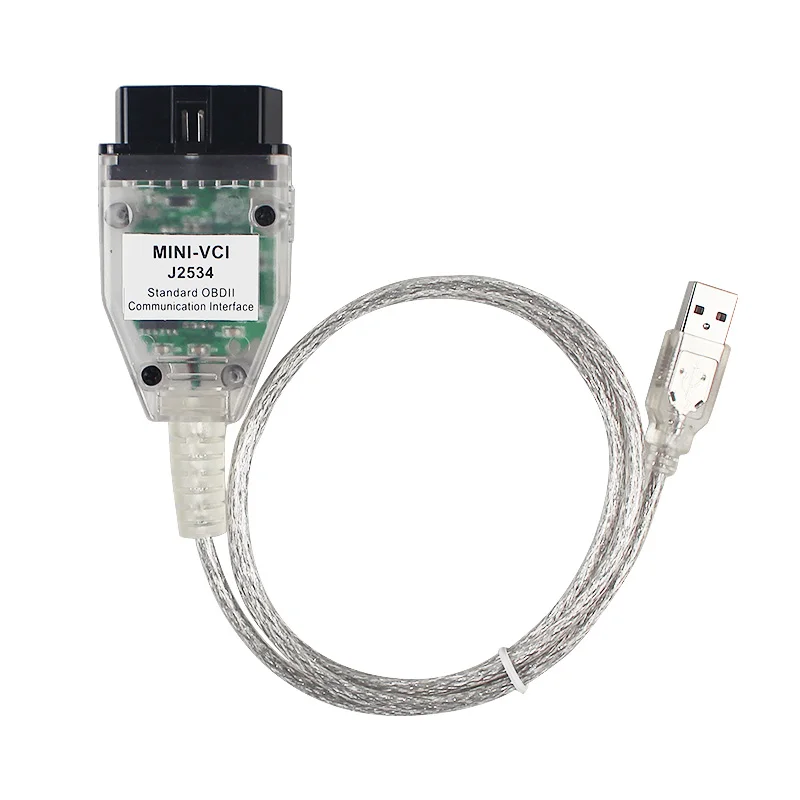 V14.00.029 MINI VCI интерфейс для TOYOTA TIS Techstream FT232 чип J2534 OBD2 Диагностический кабель|Кабели