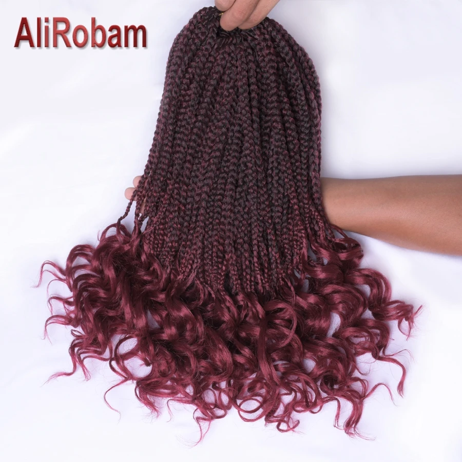 curly end box braid01