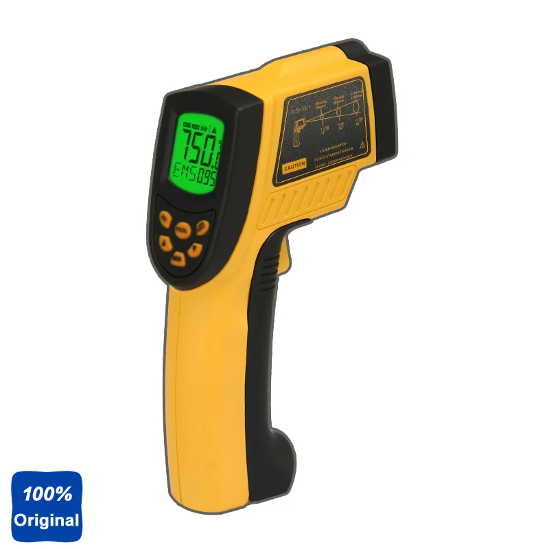 

AR852B Non-contact Thermometer Gun Digital Infrared Thermometer -50C~ 700C