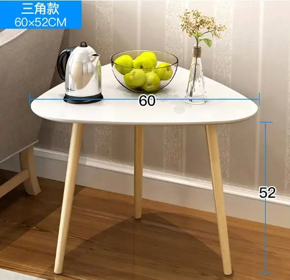 Triangle Eco-friendly Wooden Coffee Table Living room tea tables end table Bed small side table Triangle Eco-friendly Wooden Coffee Table Living room tea tables end table Bed small side table