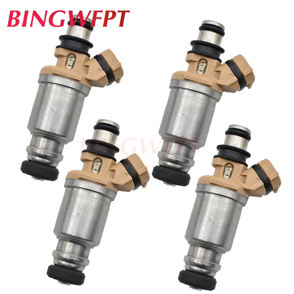 

4PCS Fuel Injectors 23250-16150 23209-16150 for Toyota Corolla AE110 4AFE 5AFE Fuel Nozzle Injection Parts 2325016150 2320916150
