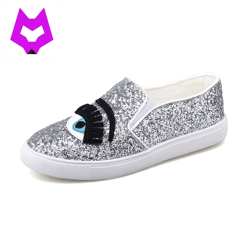 Buy YtracyGold Chiara Ferragni flats round toe zapatos