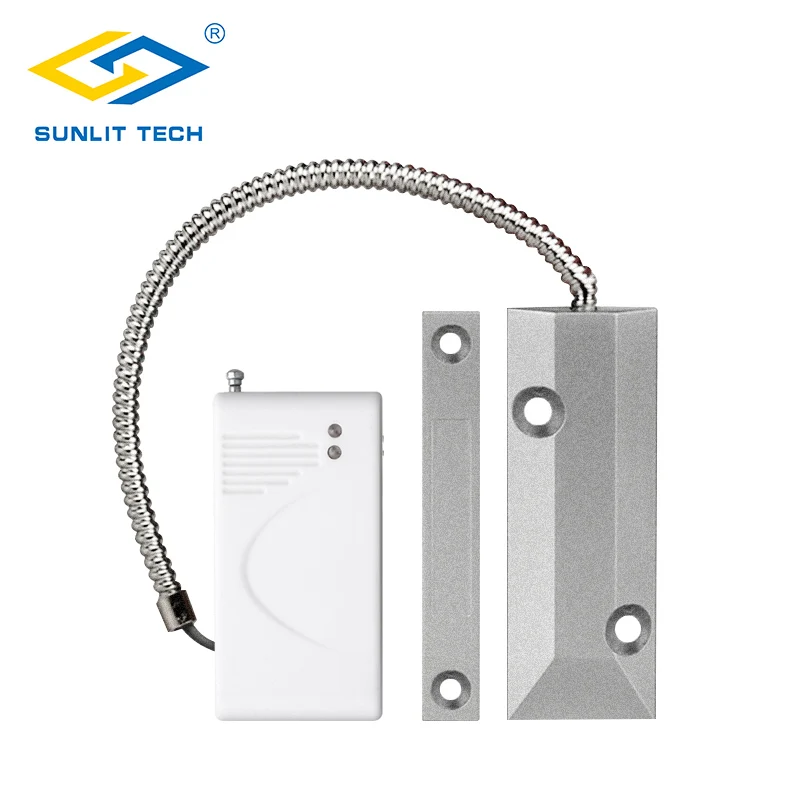 

Wireless Magnetometer Roller Shutters 433MHz Magnetic Contact Sensor for Rolling Door Garage Gates Window Security Alarm System