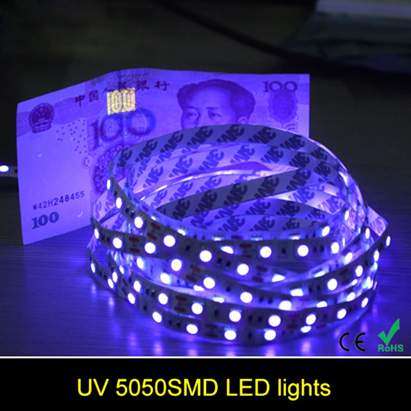 5 м/лот DC12V 5050 SMD 60 Светодиодный s/m Белый/теплый белый/красный/зеленый/желтый/синий/розовый/RGB/UV/RGBW/RGBWW гибкий светодиодный светильник лента