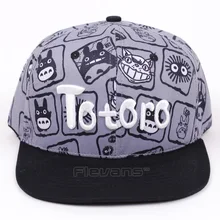 Аниме мультфильм Мой сосед Тоторо бейсболка шапки шляпа мужские и женские повседневные Хлопковые бейсболки 2 стиля