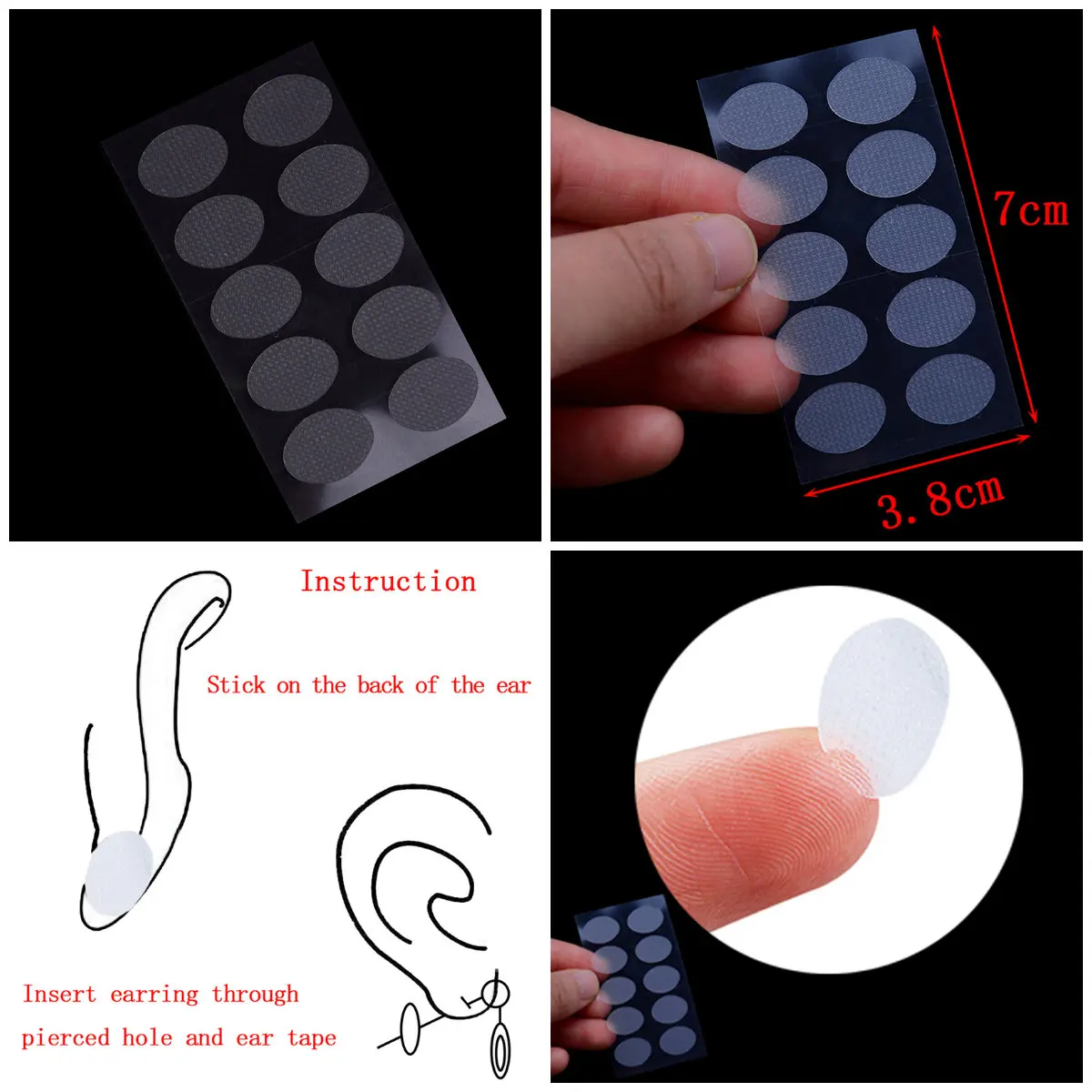 Buy Invisible Ear Lift For Ear Lobe Support Tape
