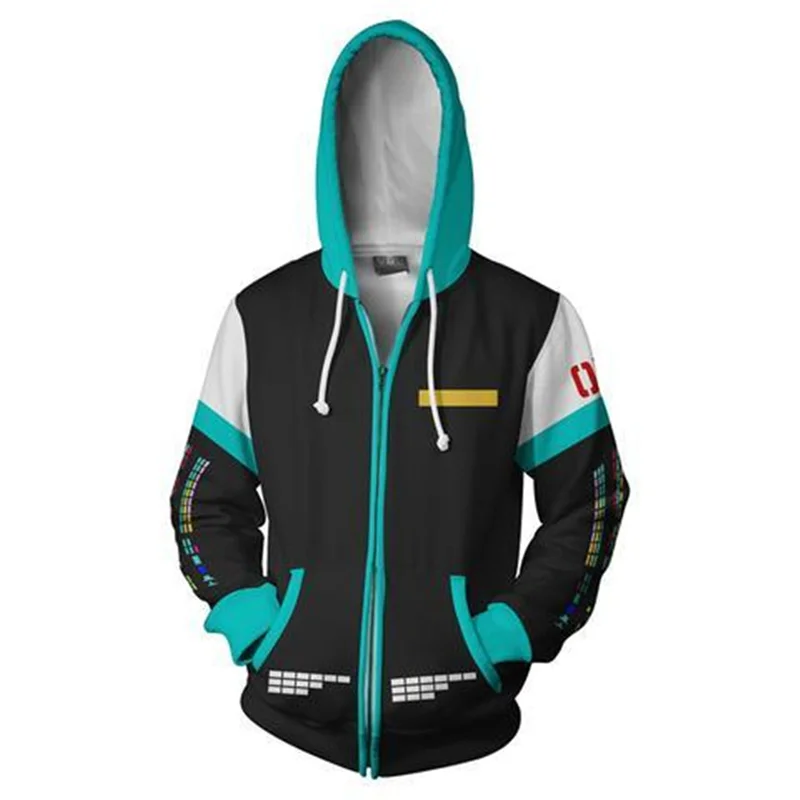 

Fans Wear Anime Fans Hoodie 3d Printed Sweatshirt Hatsune Miku Cosplay Hooded Sweatshirts Men Women Fan Hoodie