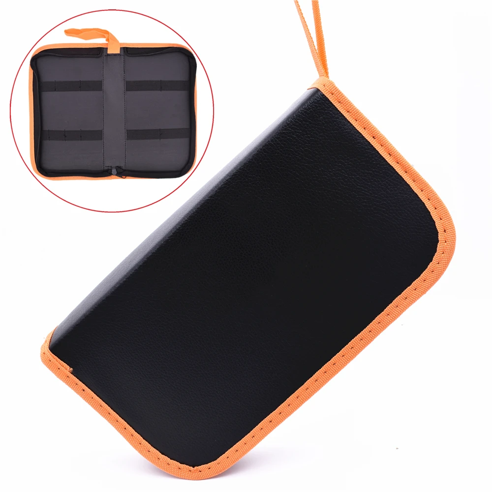 

Portable Tool Bag Electrician Leather Tool Kit Waterproof Multi-purpose Zipper Design Soldering Tools Repair Hardware Toolkit