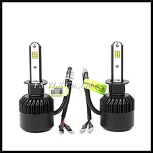 72 Вт 16000lm H1 СВЕТОДИОДНОЙ Головного света Conversion kit H1 Авто СВЕТОДИОДНЫЕ дневного вождения противотуманные фары DRL H3 H4 H7 H11 СВЕТОДИОДНЫЕ Фары Фара