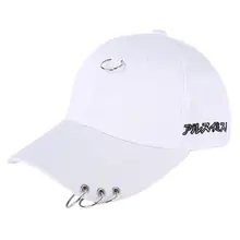 Унисекс Snapback хип-хоп кепка для бега для мужчин и женщин GD же стиль с кольцом кепки клип кольцо вышивка хлопок