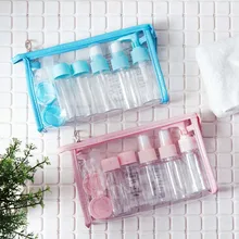 10 шт. набор дозаторов для мыла портативный Упаковочный Пресс контейнер для бутылок косметический крем лосьон Pots шампунь диспенсер